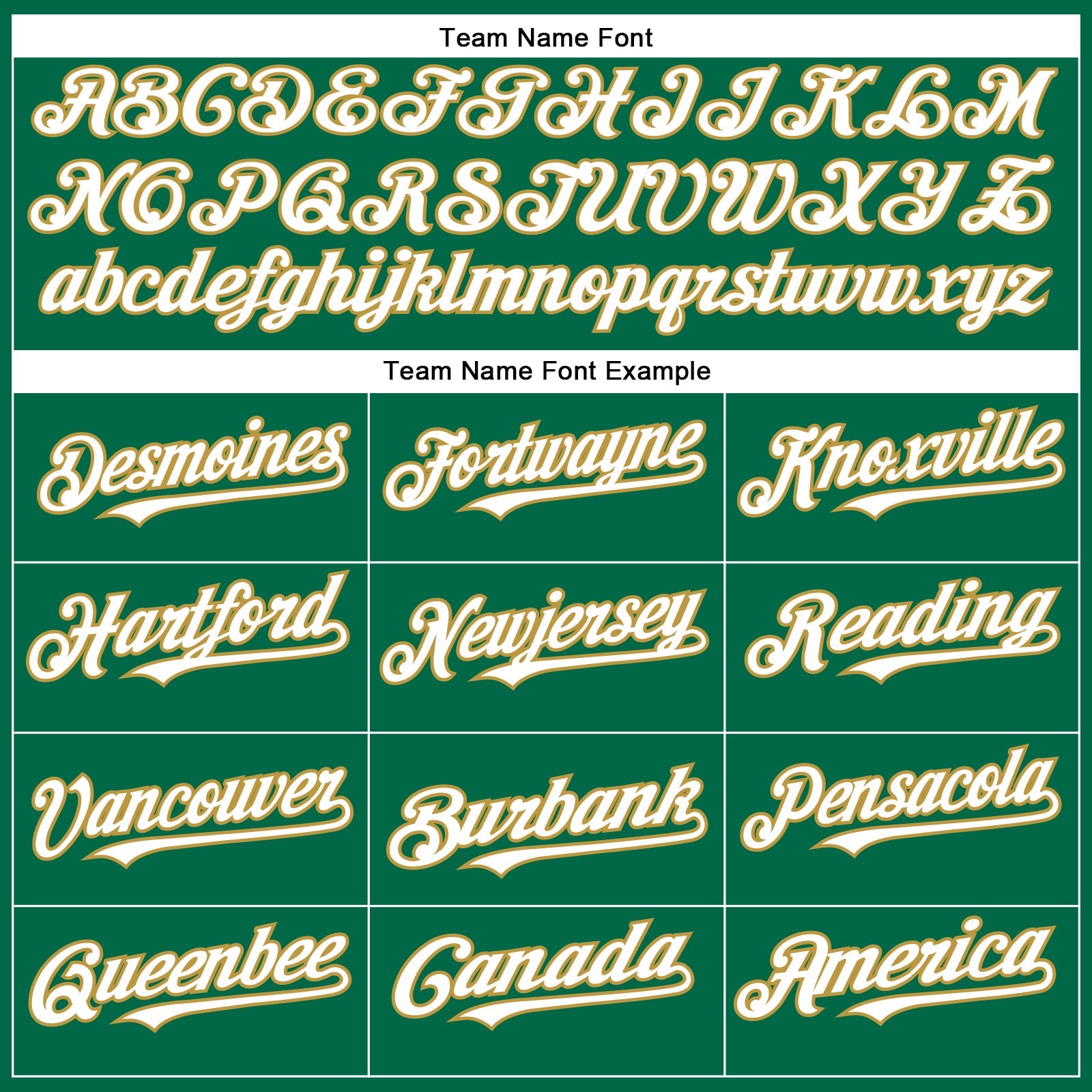 Custom Kelly Green White-Old Gold Authentic Baseball Jersey view 4