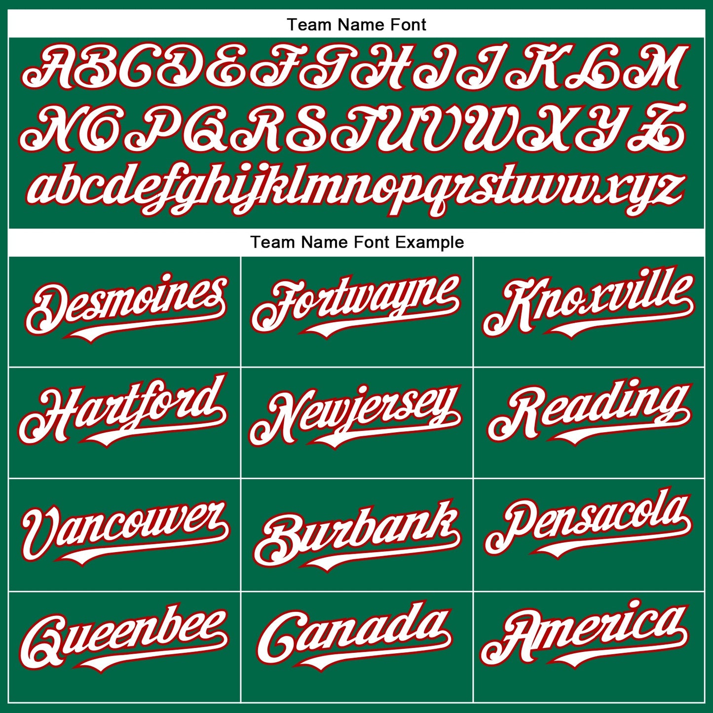 Custom Kelly Green White-Red Authentic Baseball Jersey view 4