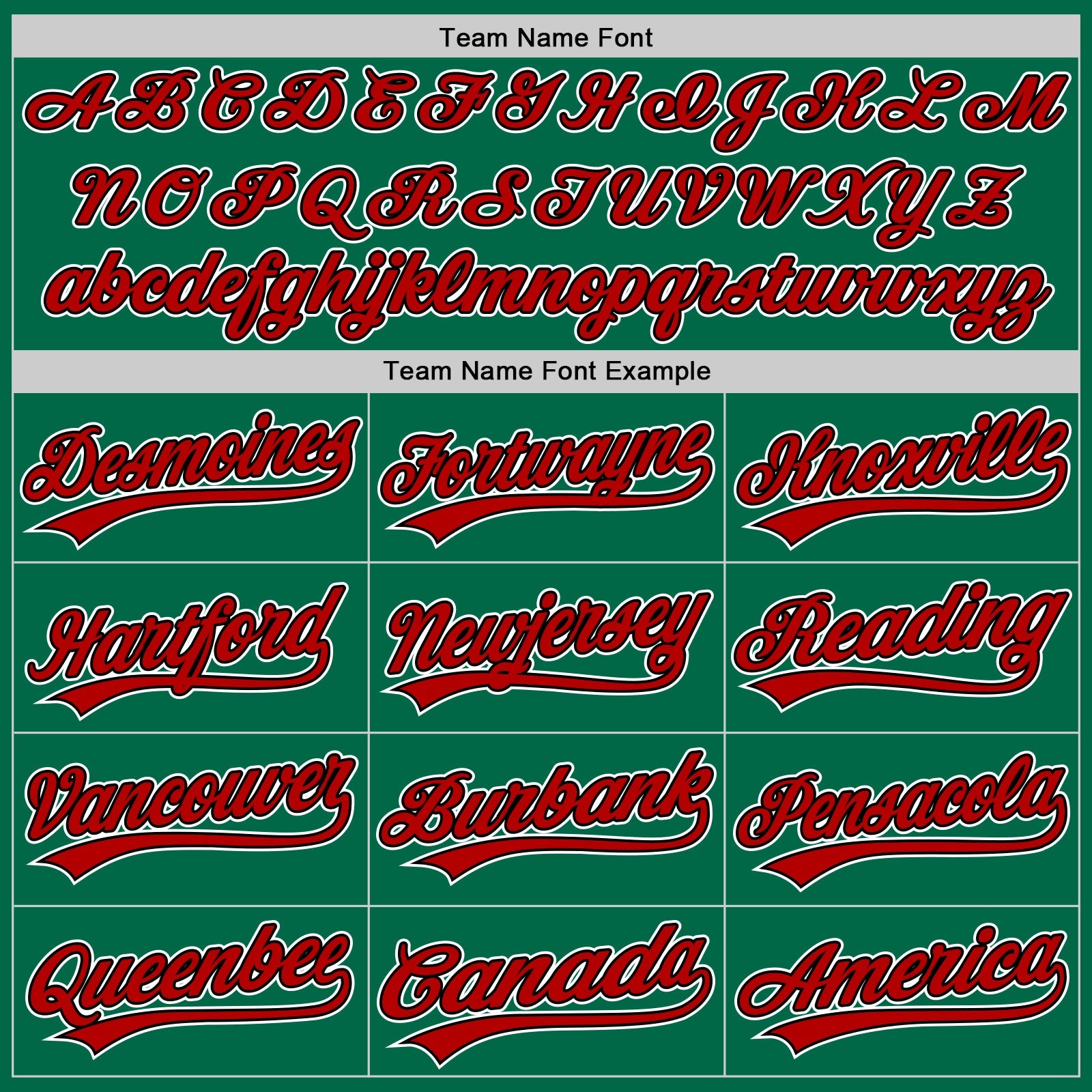 Custom Kelly Green Red-Black Authentic Throwback Baseball Jersey view 4