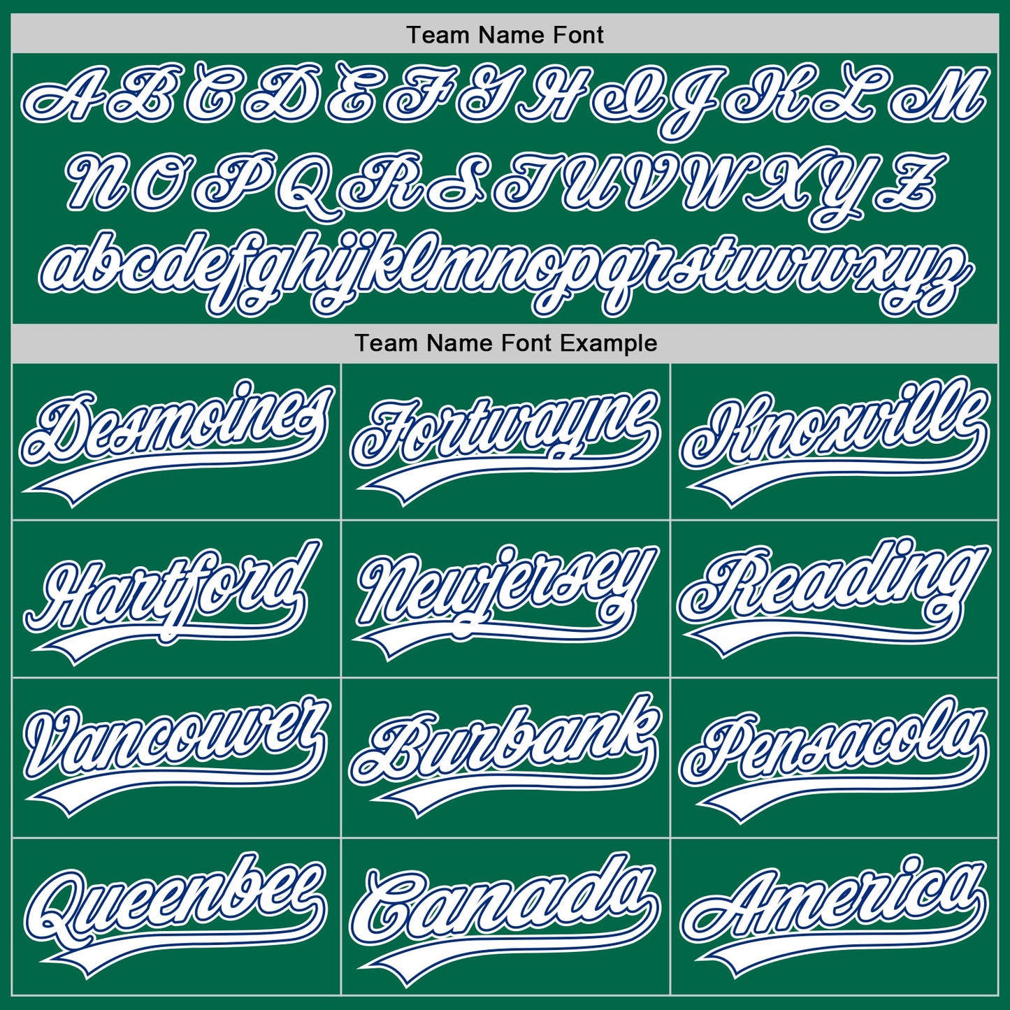 Custom Kelly Green White-Royal Authentic Throwback Baseball Jersey view 4