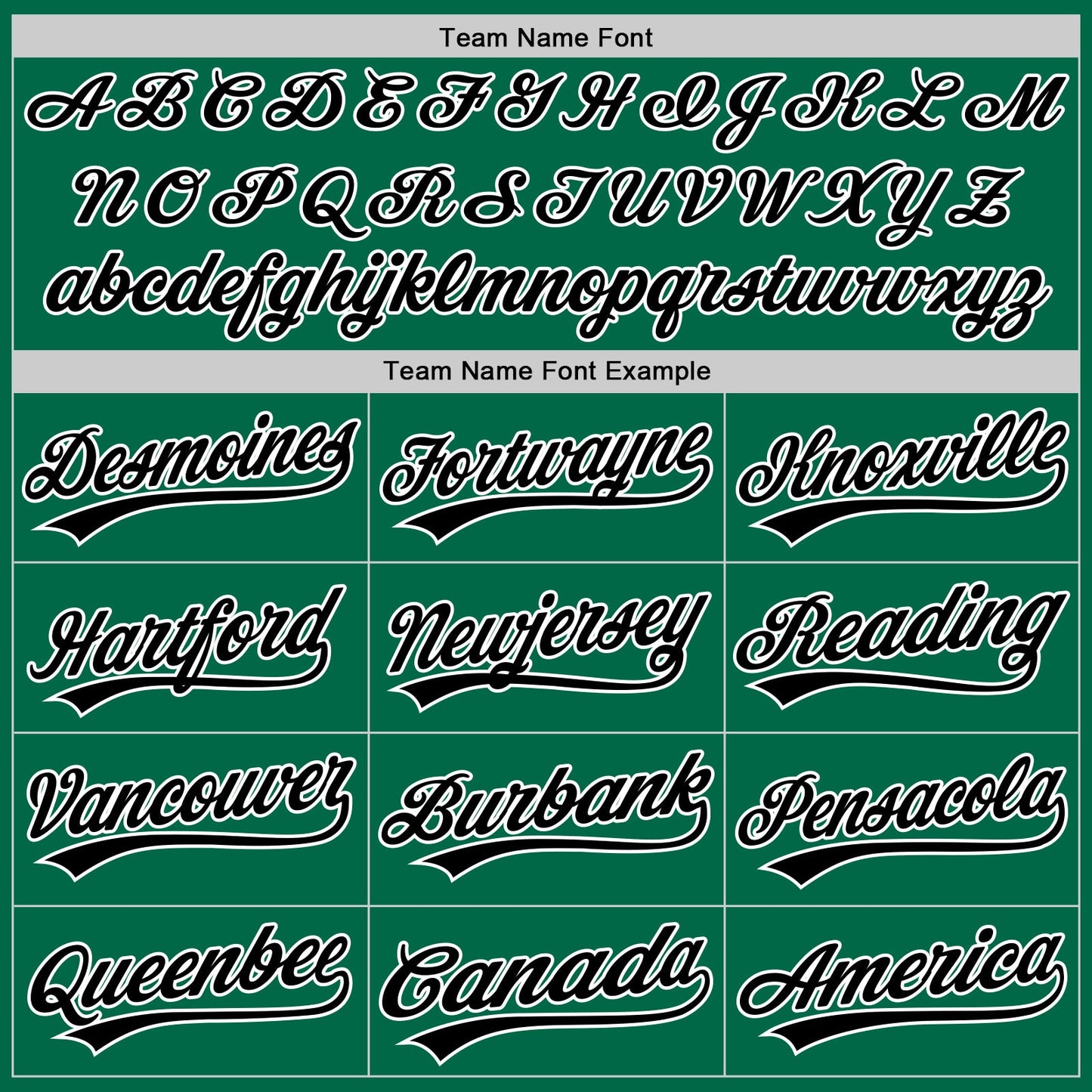 Custom Kelly Green Black-White Authentic Throwback Baseball Jersey view 4