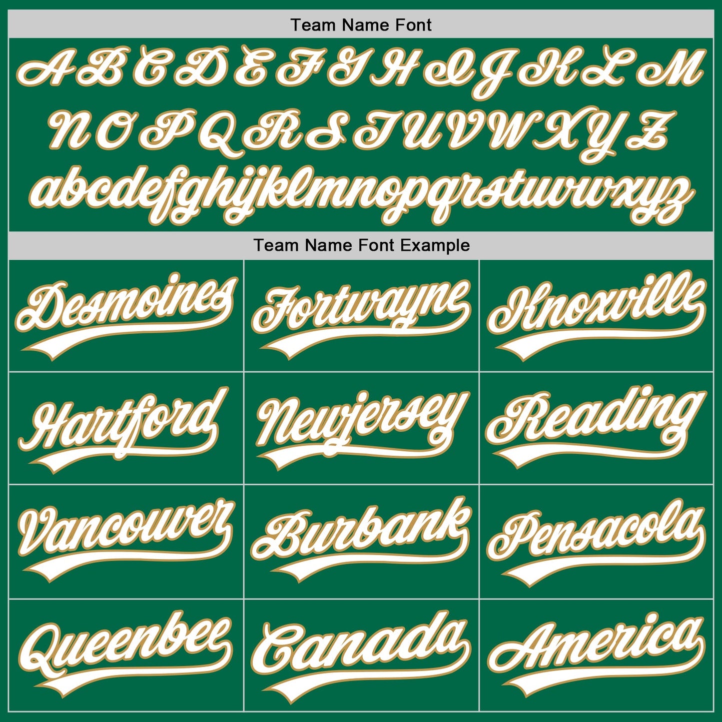 Custom Kelly Green White-Old Gold Authentic Throwback Baseball Jersey view 4