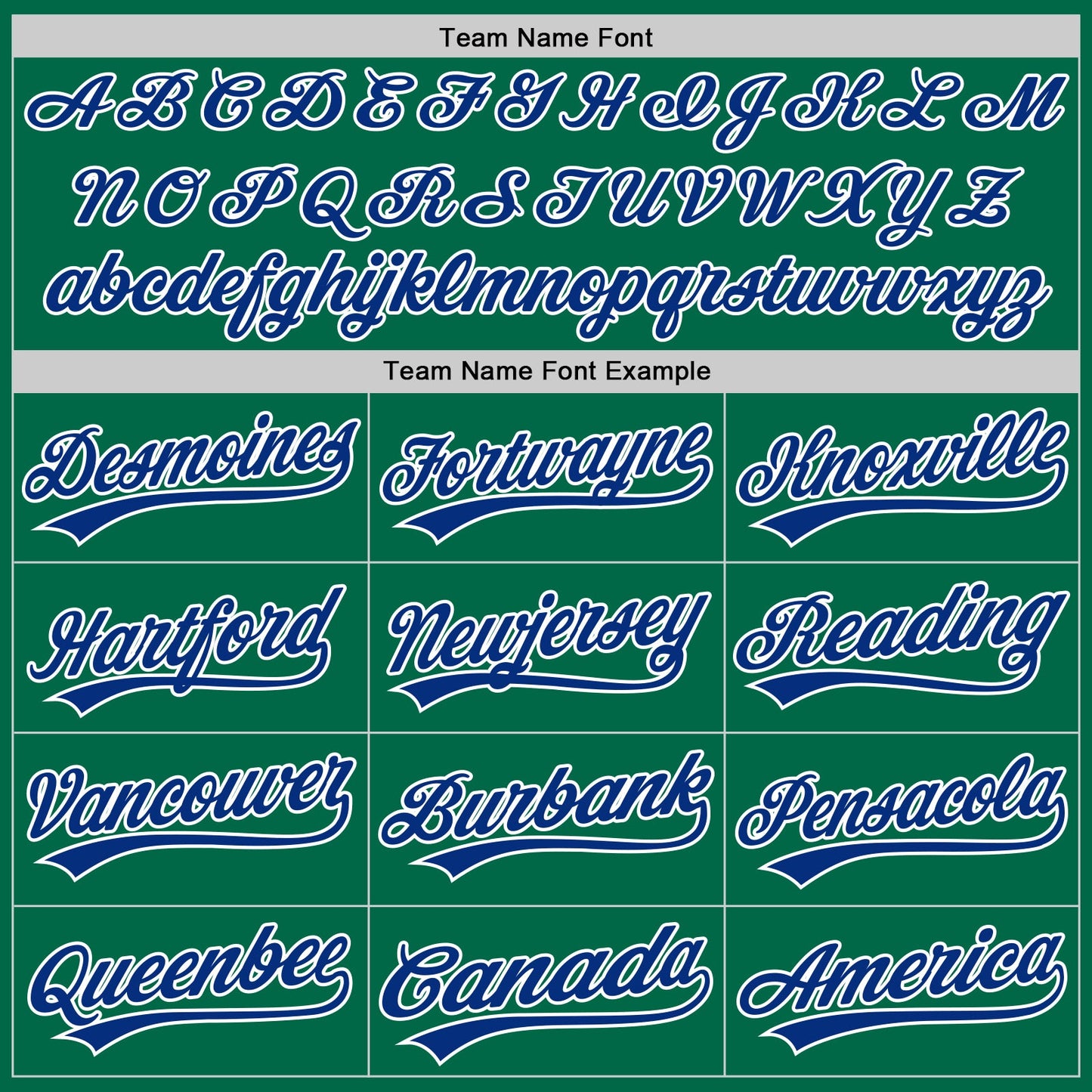 Custom Kelly Green Royal-White Authentic Throwback Baseball Jersey view 4