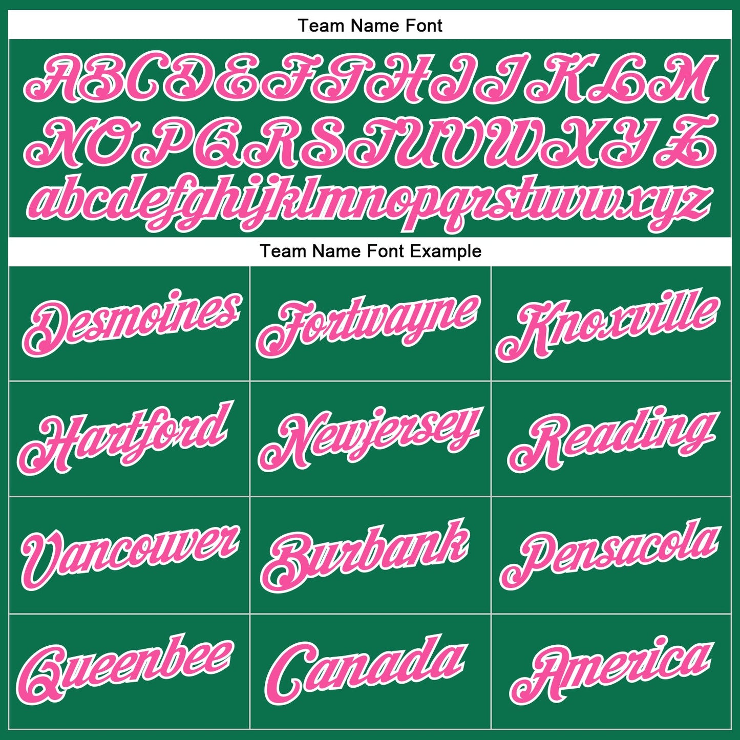 Custom Stitched Kelly Green Pink-White Sports Pullover Sweatshirt Hoodie view 4