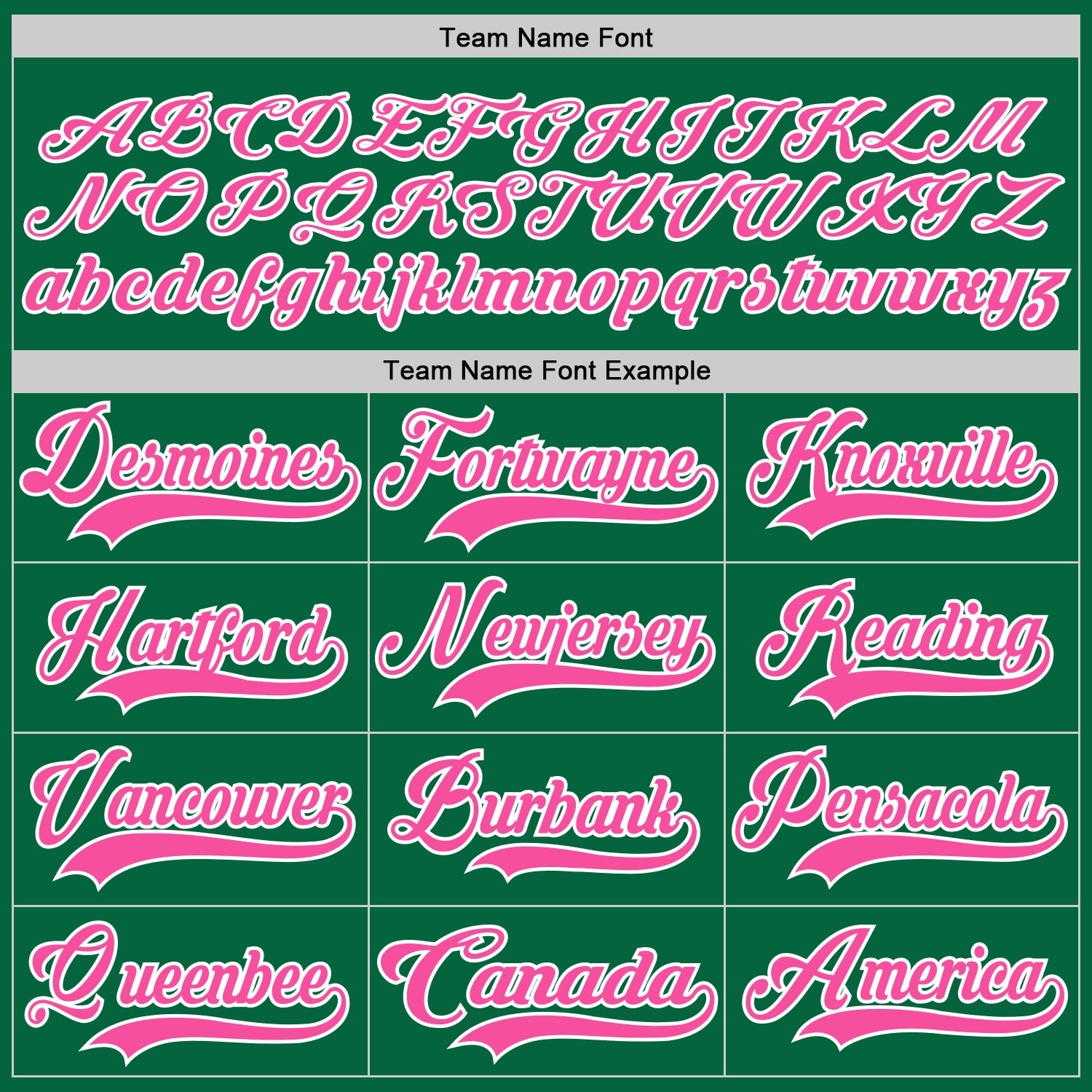 Custom Kelly Green Pink-White Hockey Lace Neck Jersey view 4