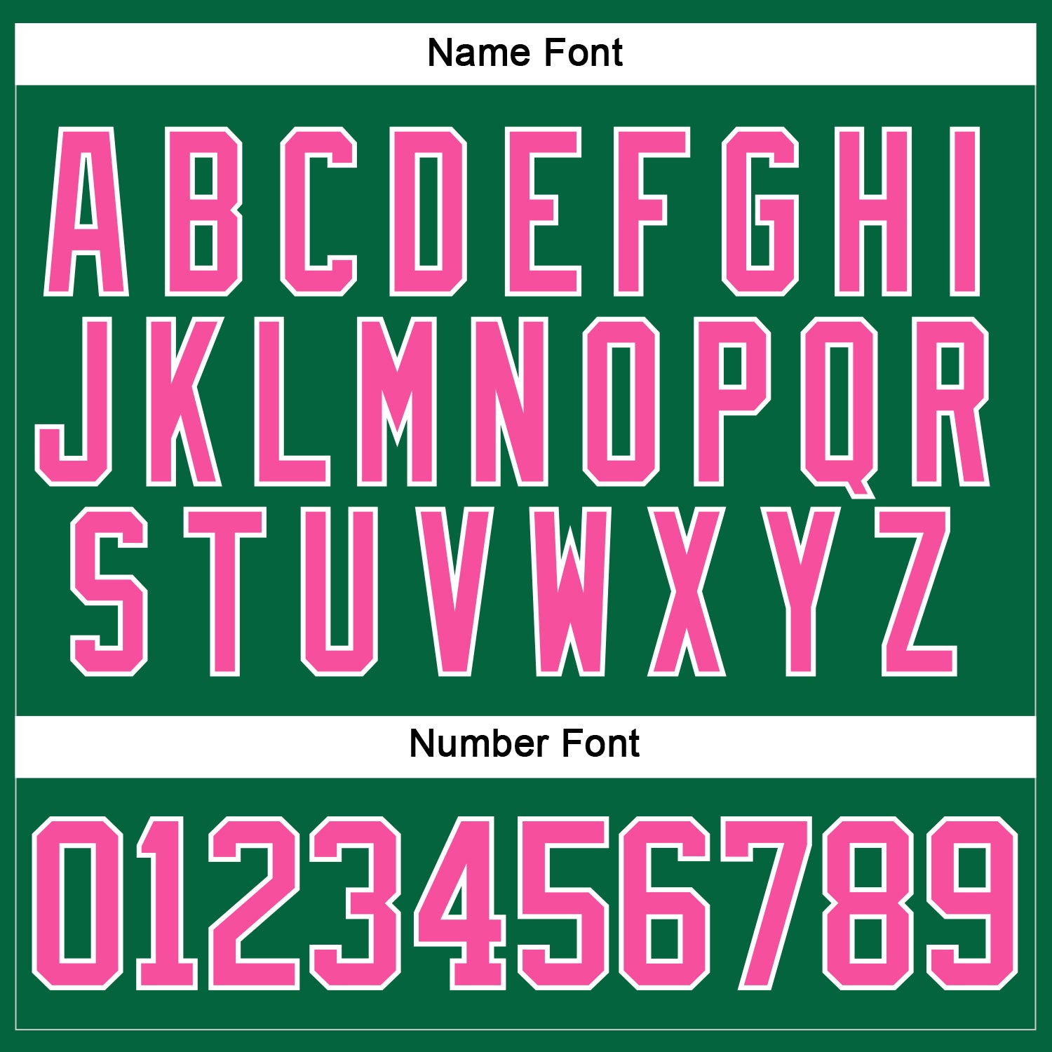 Custom Kelly Green Pink-White Hockey Lace Neck Jersey view 5