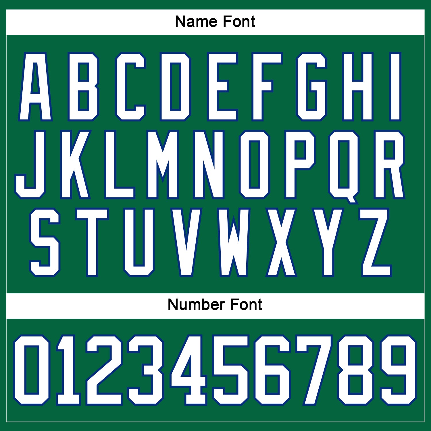 Custom Kelly Green White-Royal Hockey Lace Neck Jersey view 5