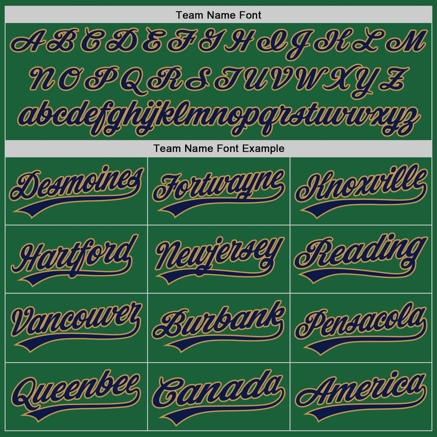 Custom Kelly Green Navy-Old Gold Authentic Throwback Baseball Jersey view 4