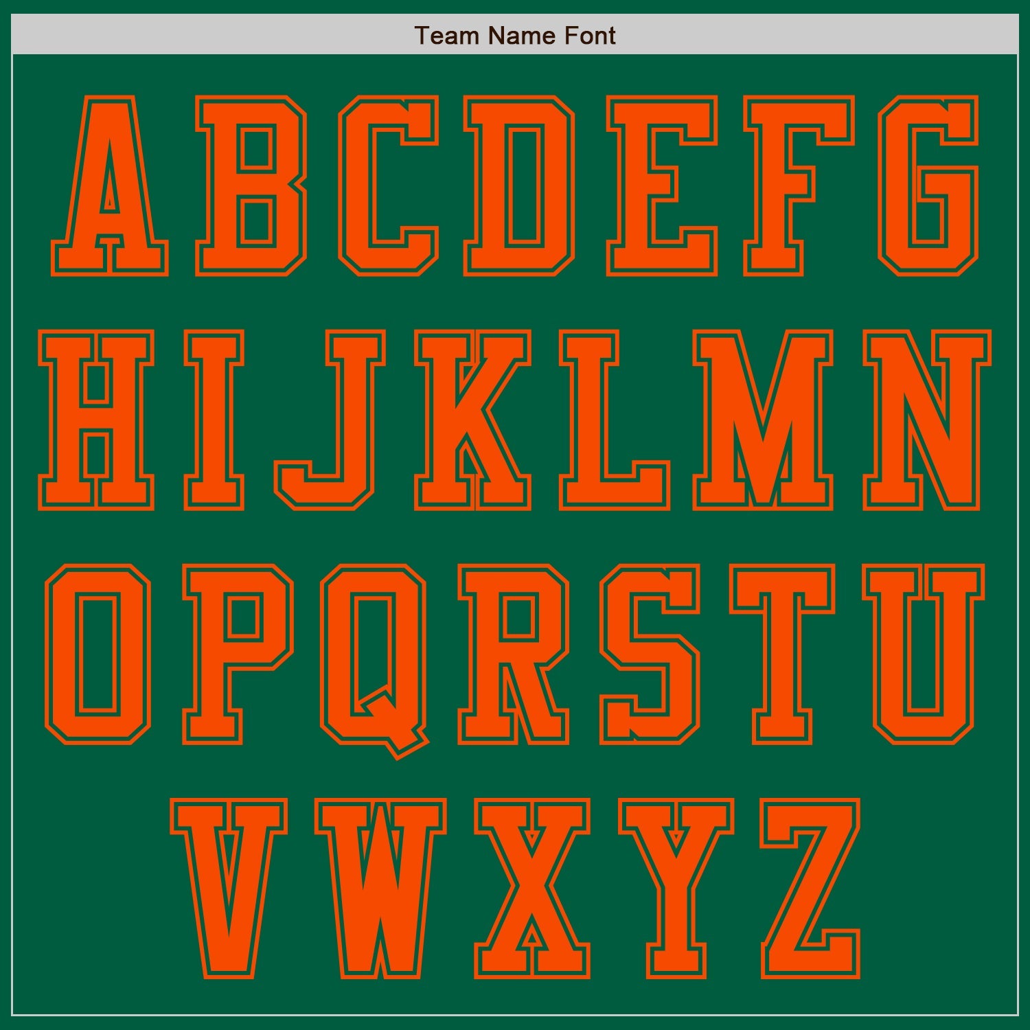 Custom Kelly Green Orange Authentic Baseball Jersey view 3