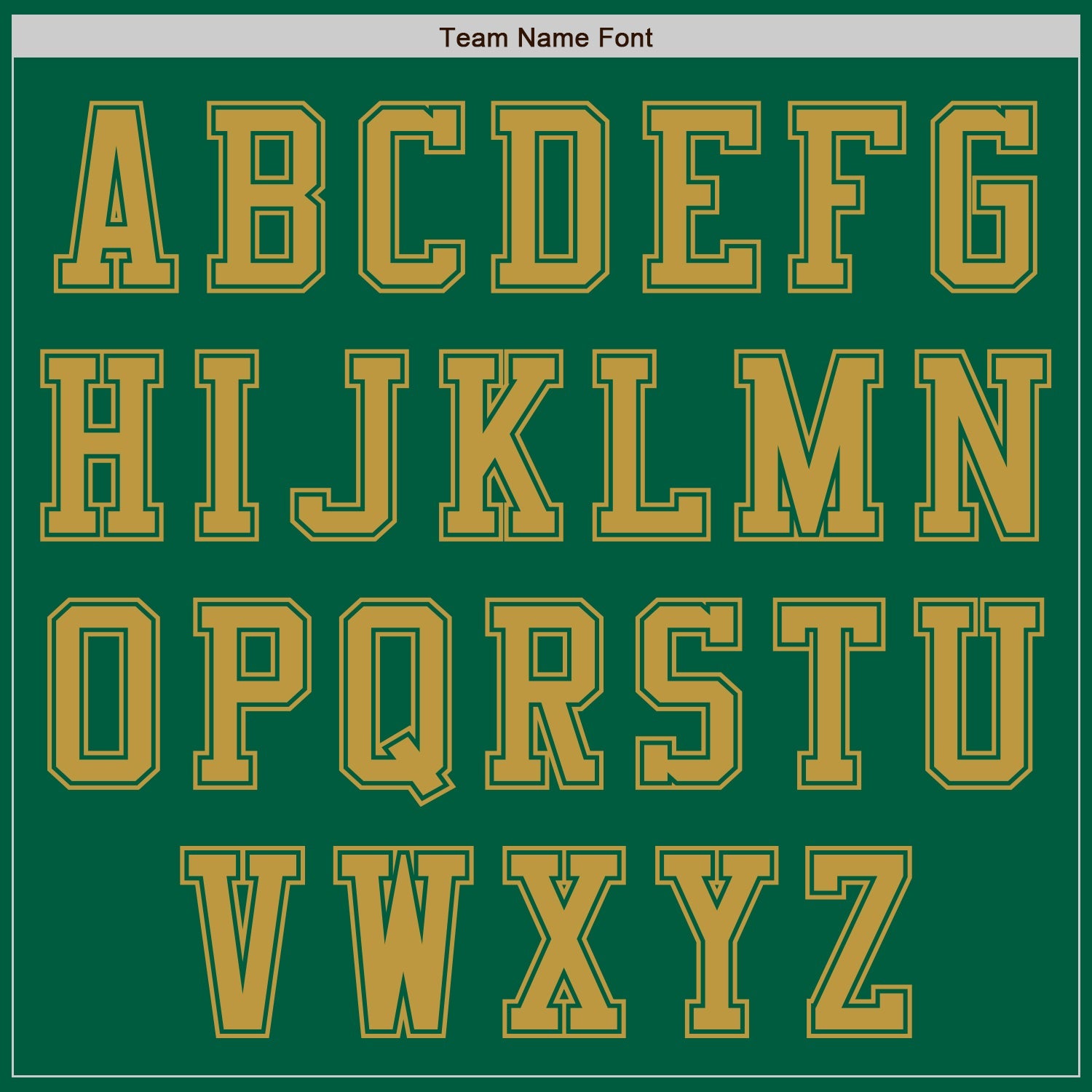 Custom Kelly Green Old Gold Authentic Baseball Jersey view 3