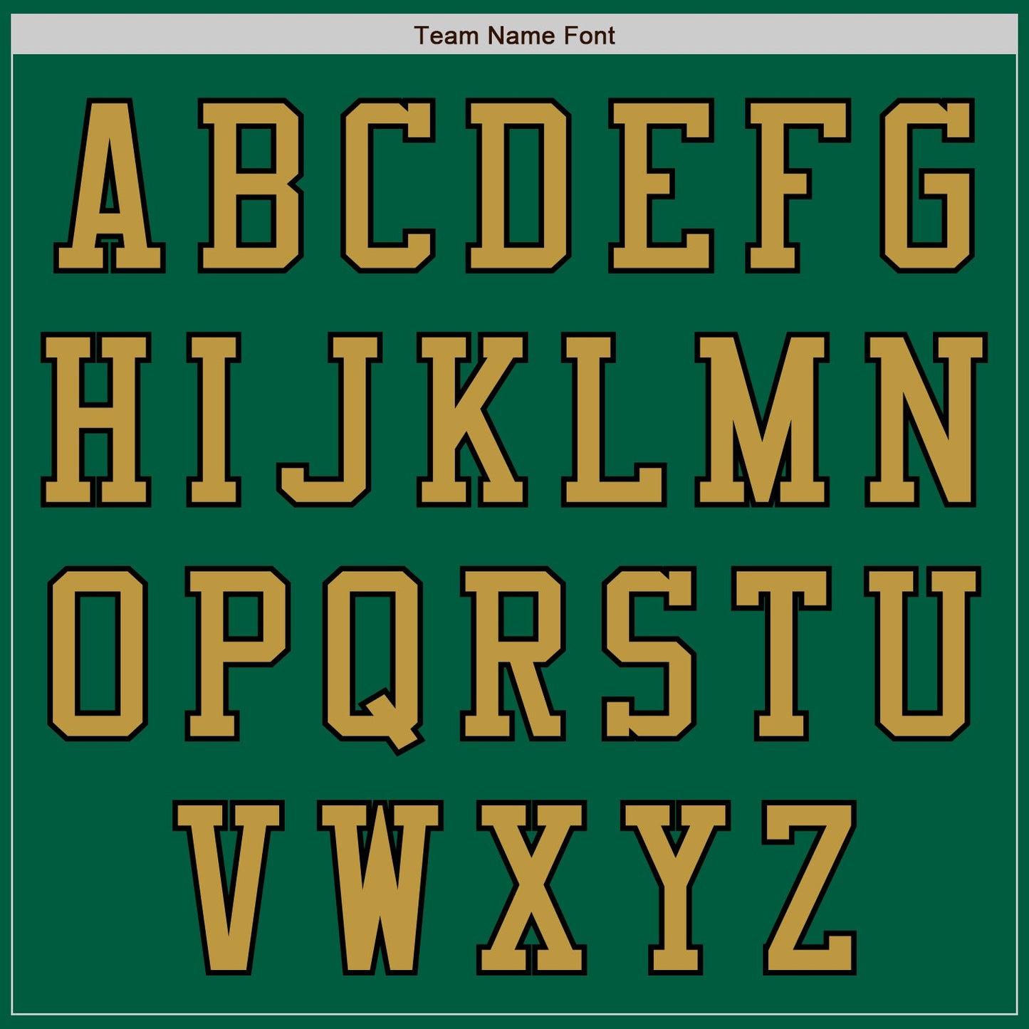 Custom Kelly Green Old Gold-Black Authentic Baseball Jersey view 3