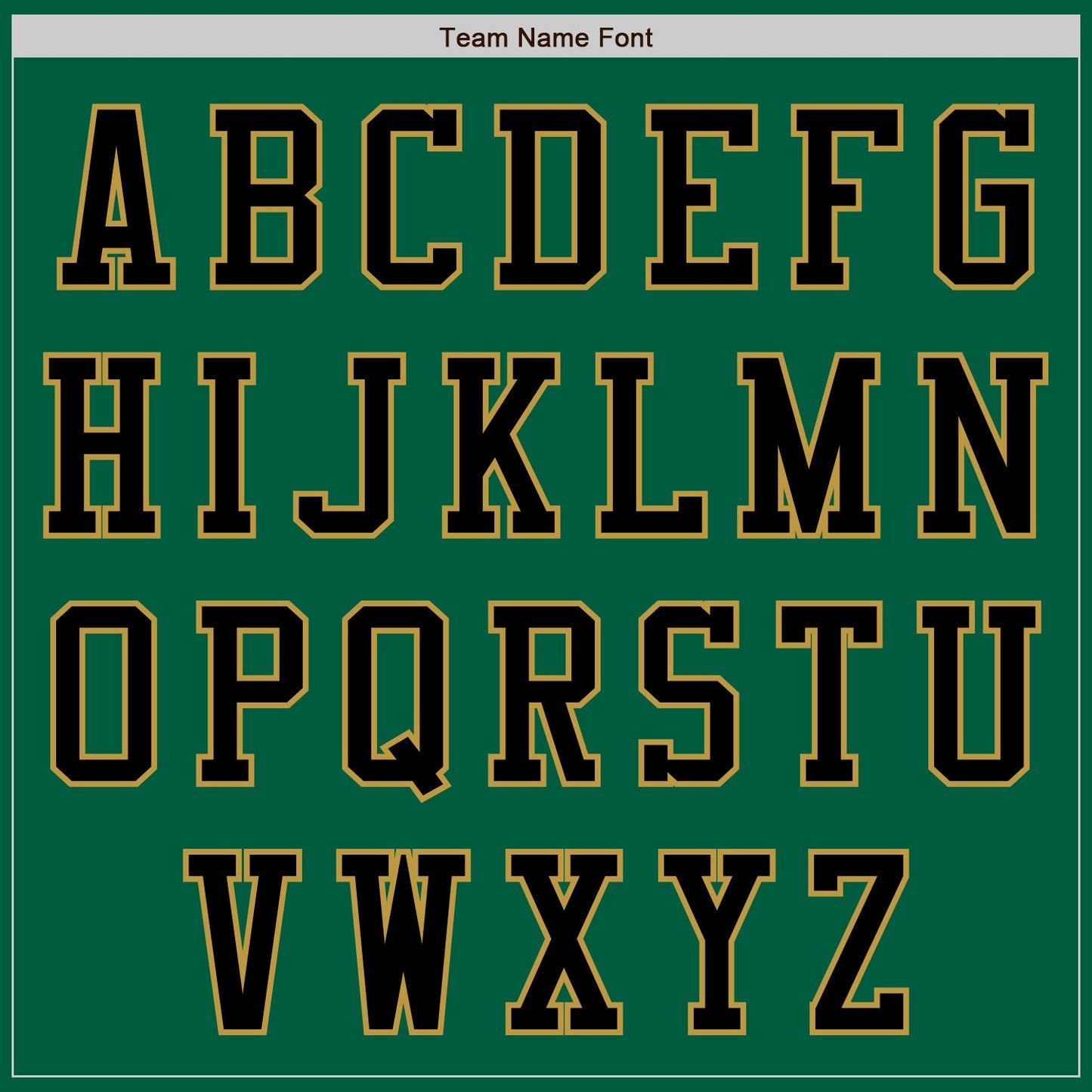 Custom Kelly Green Black-Old Gold Authentic Baseball Jersey view 7