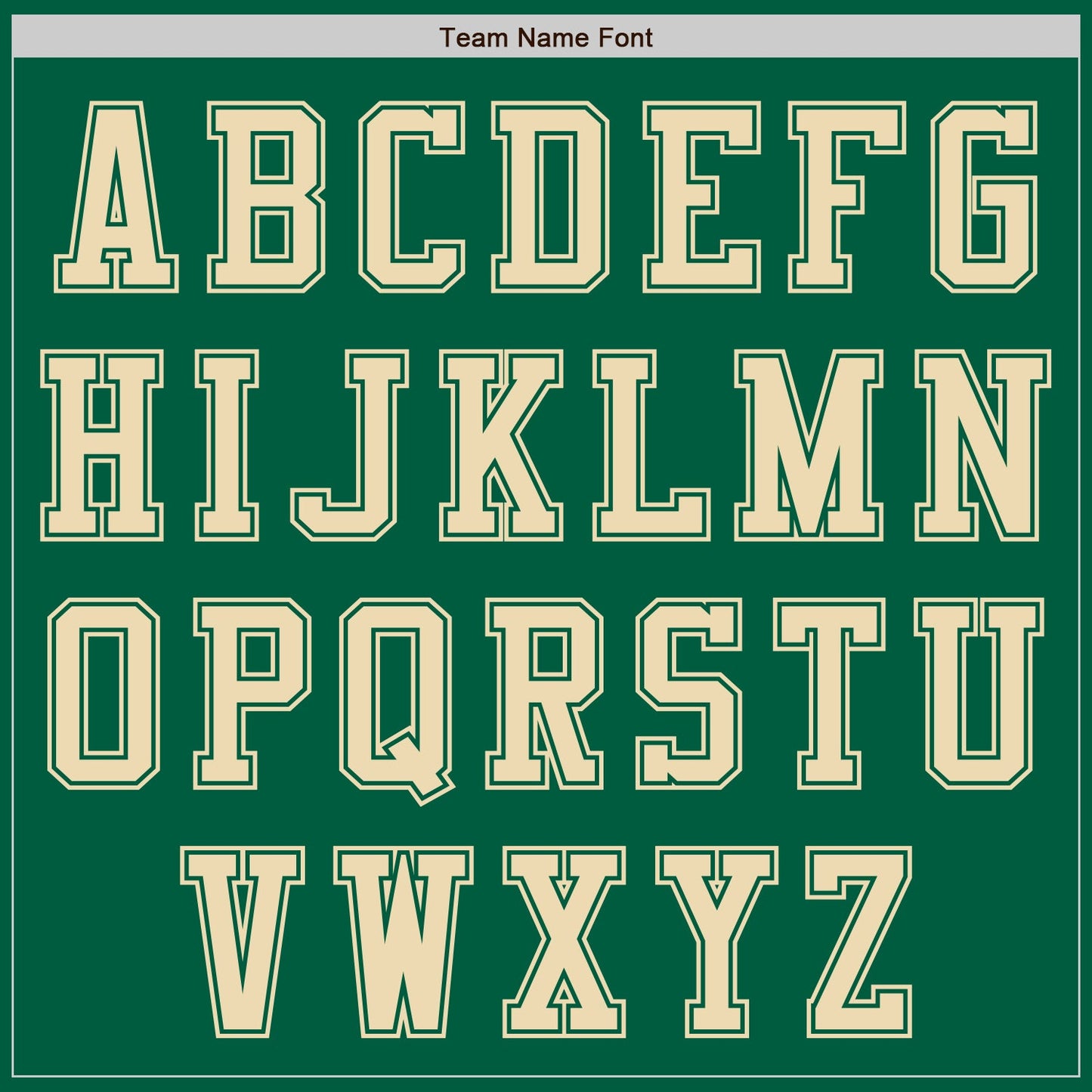 Custom Kelly Green Cream Authentic Baseball Jersey view 7
