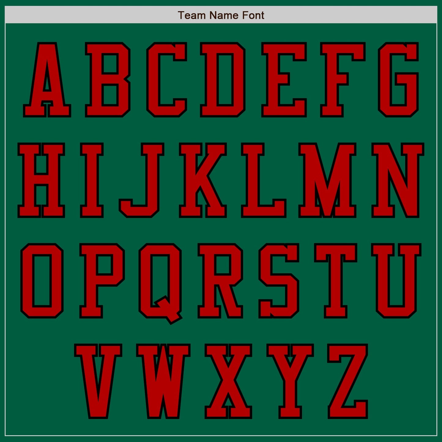 Custom Kelly Green Red-Black Authentic Baseball Jersey view 3