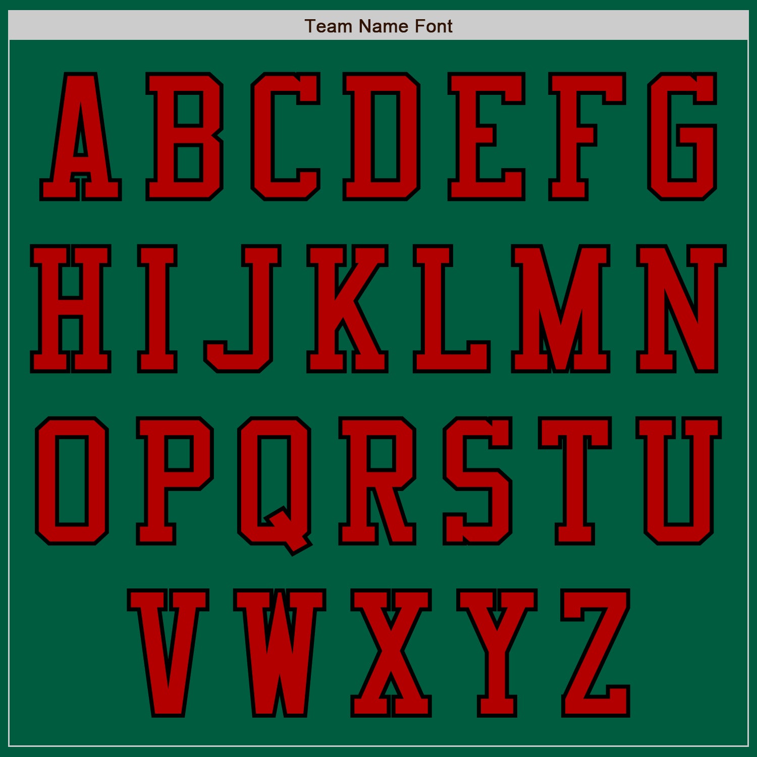 Custom Kelly Green Red-Black Authentic Baseball Jersey view 3