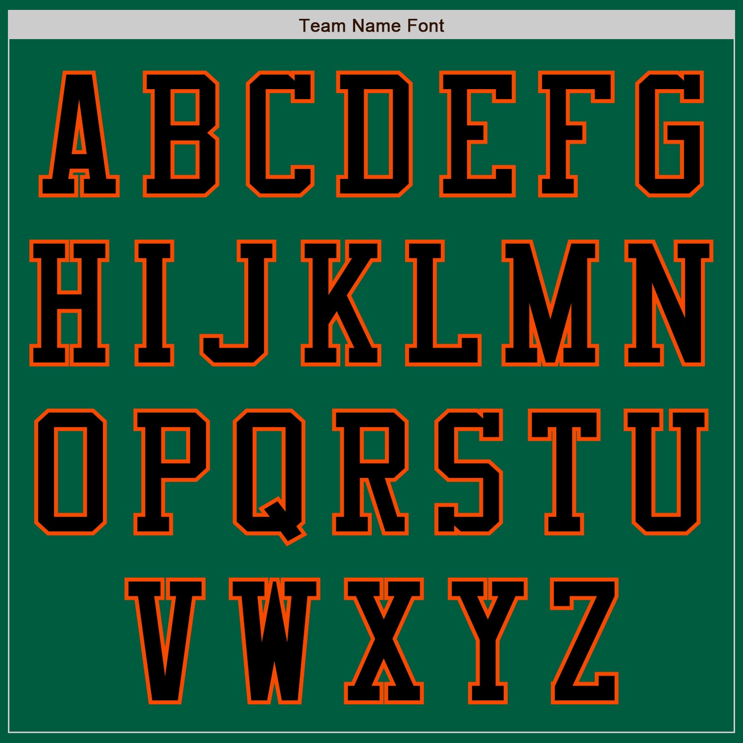 Custom Kelly Green Black-Orange Authentic Baseball Jersey view 7