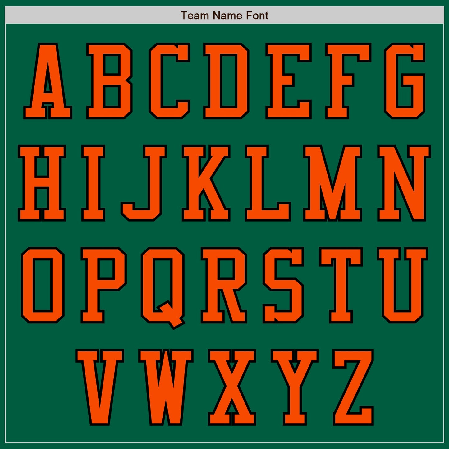 Custom Kelly Green Orange-Black Authentic Baseball Jersey view 3