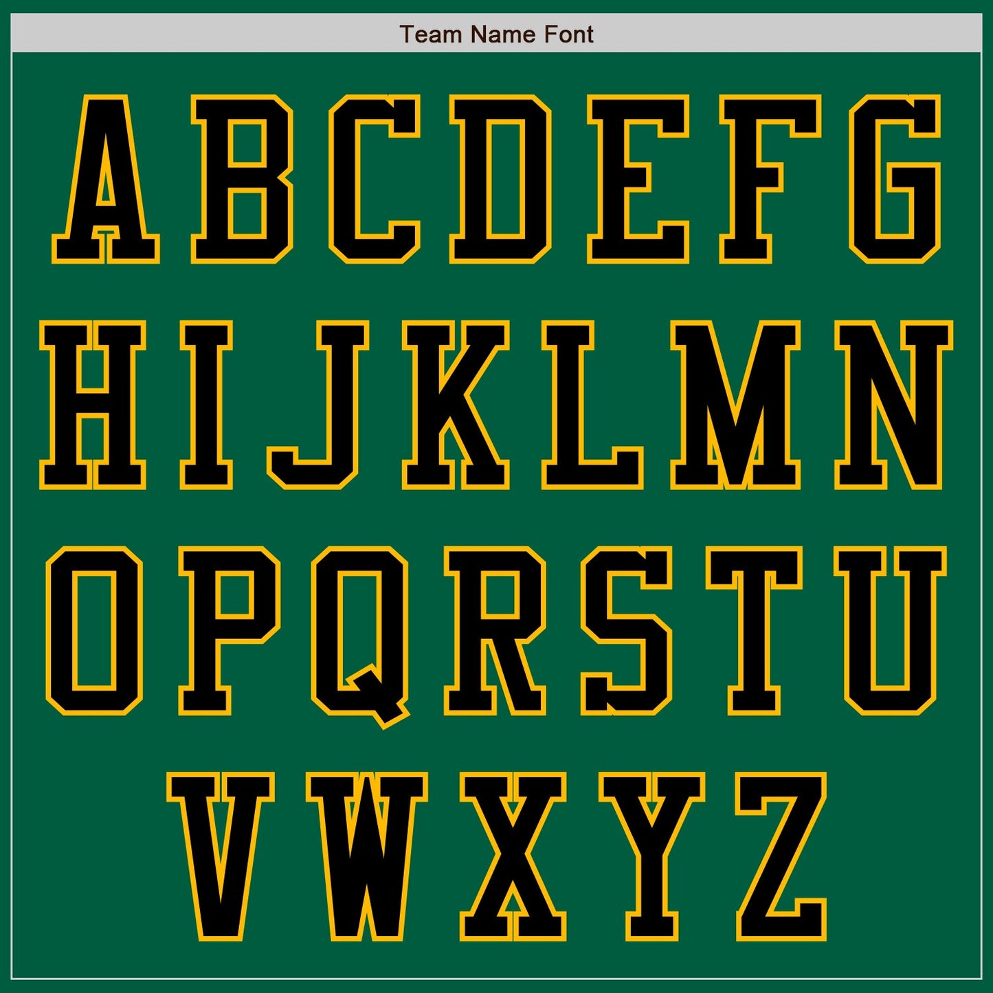 Custom Kelly Green Black-Gold Authentic Baseball Jersey view 3