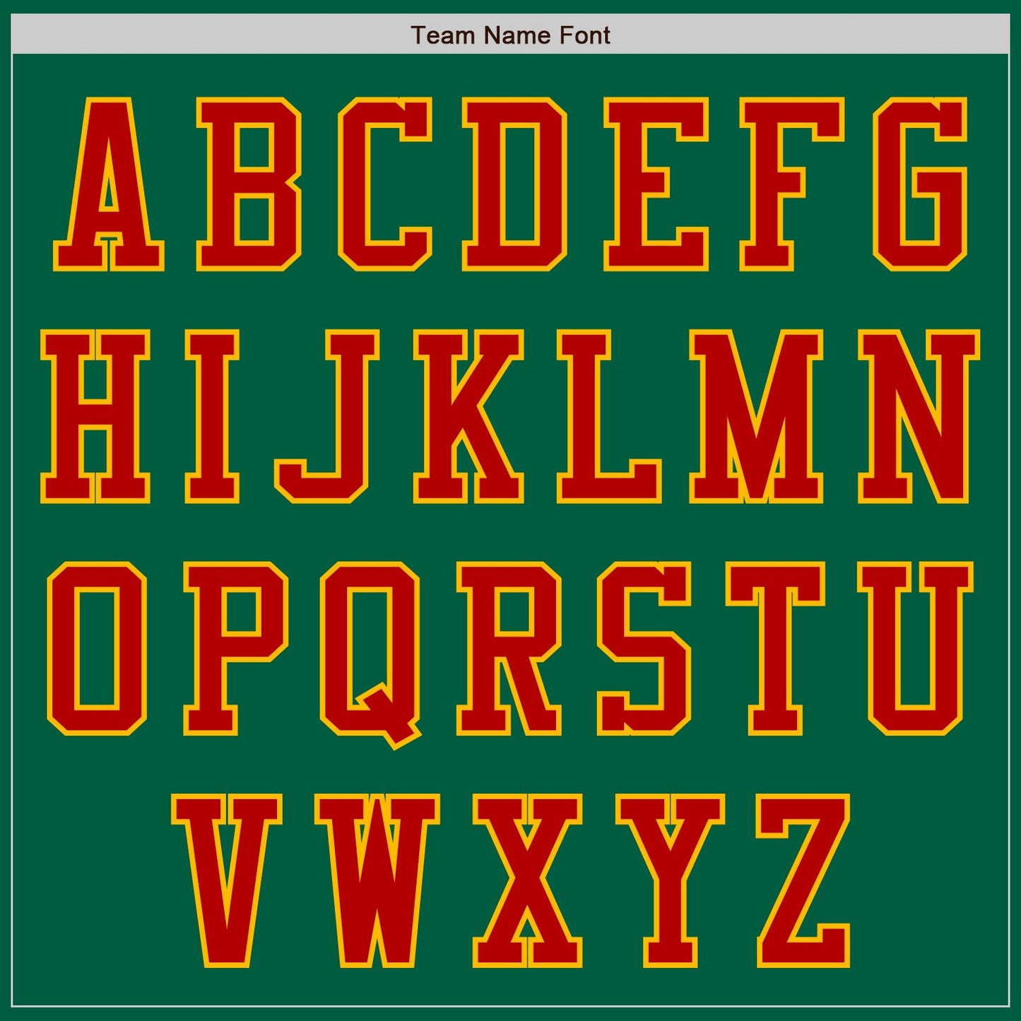 Custom Kelly Green Red-Gold Authentic Baseball Jersey view 7