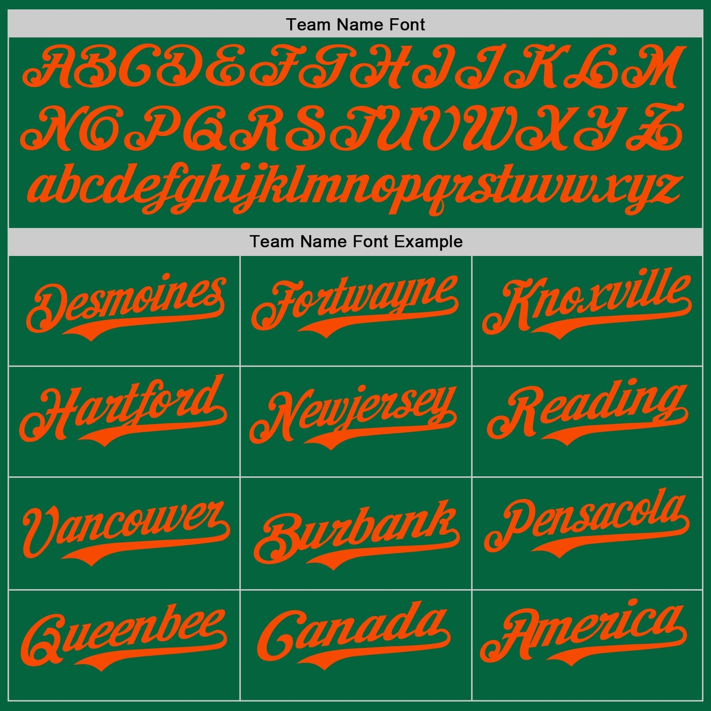 Custom Kelly Green Orange Authentic Baseball Jersey view 4