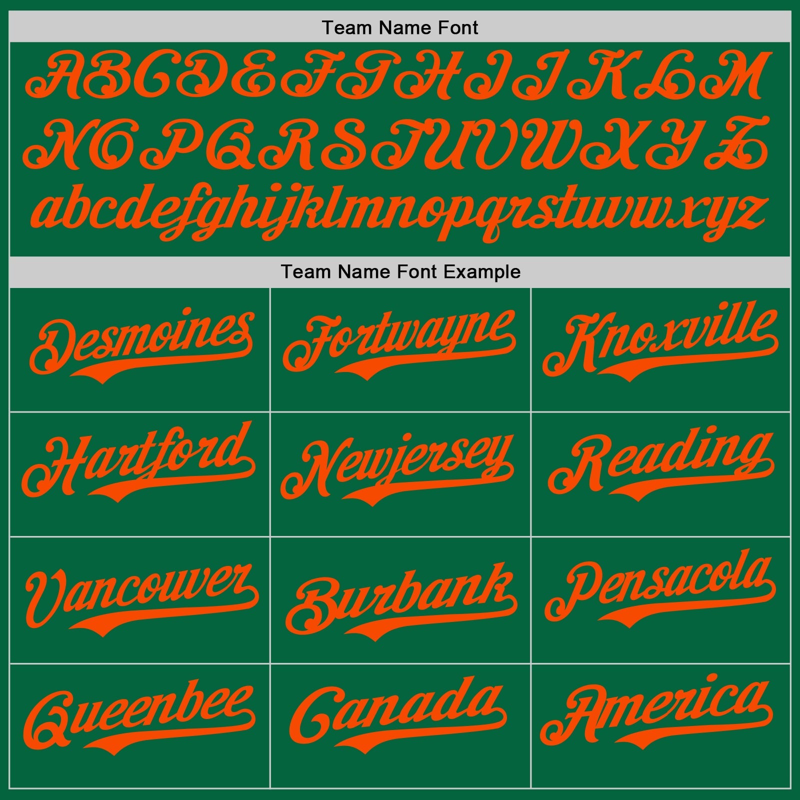 Custom Kelly Green Orange Authentic Baseball Jersey view 4