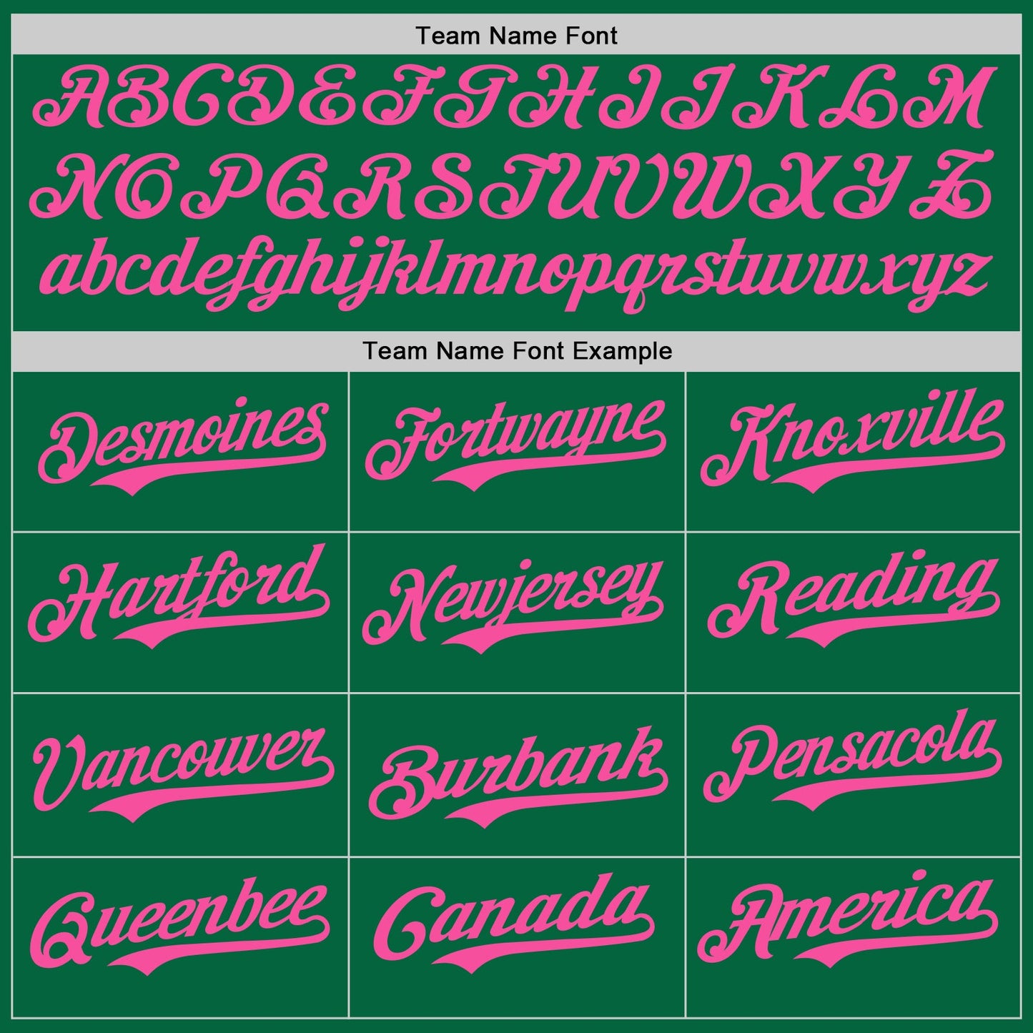 Custom Kelly Green Pink Authentic Baseball Jersey view 4
