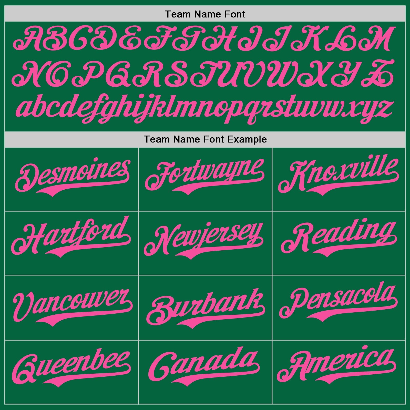Custom Kelly Green Pink Authentic Baseball Jersey view 4