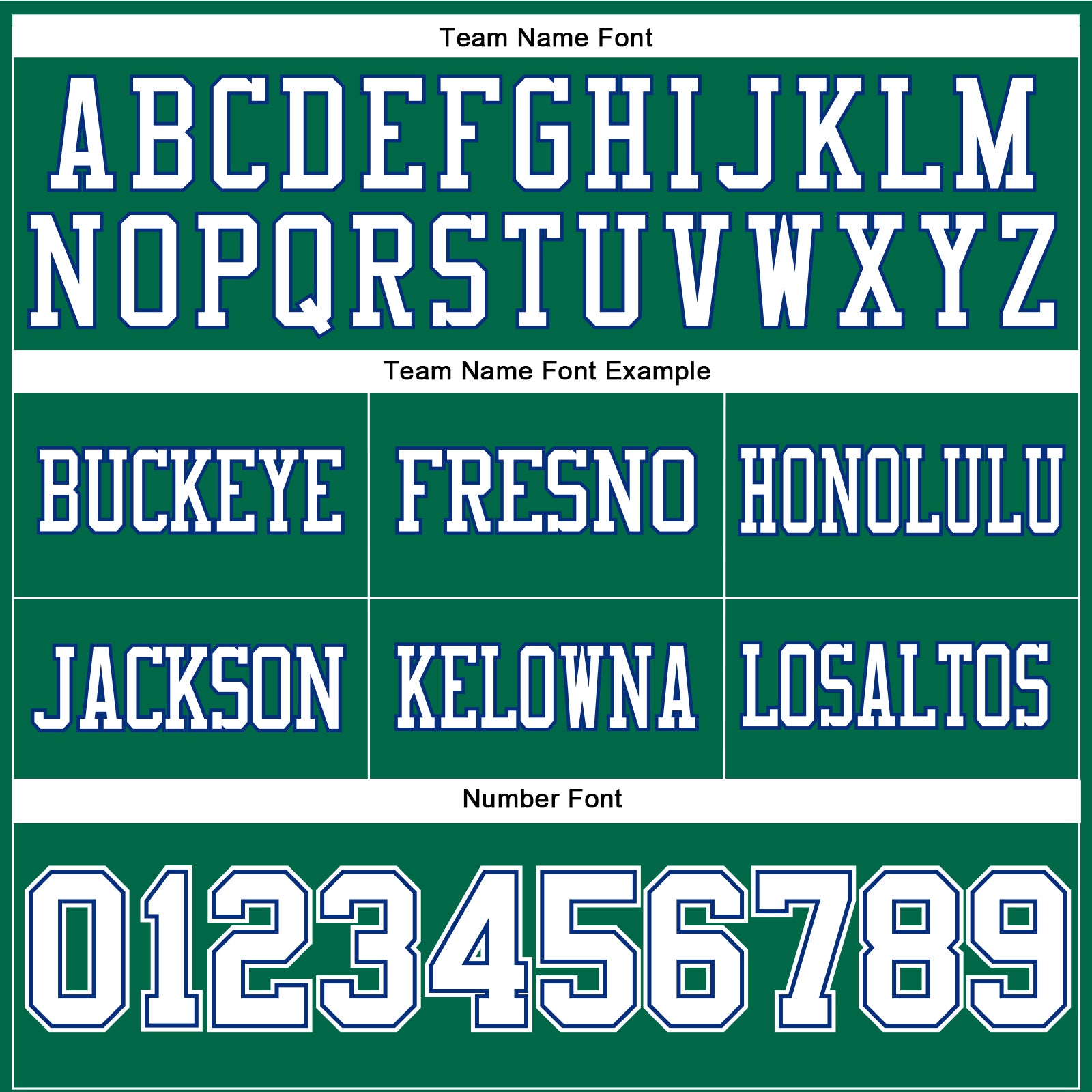 Custom Kelly Green White-Royal Authentic Football Jersey view 4