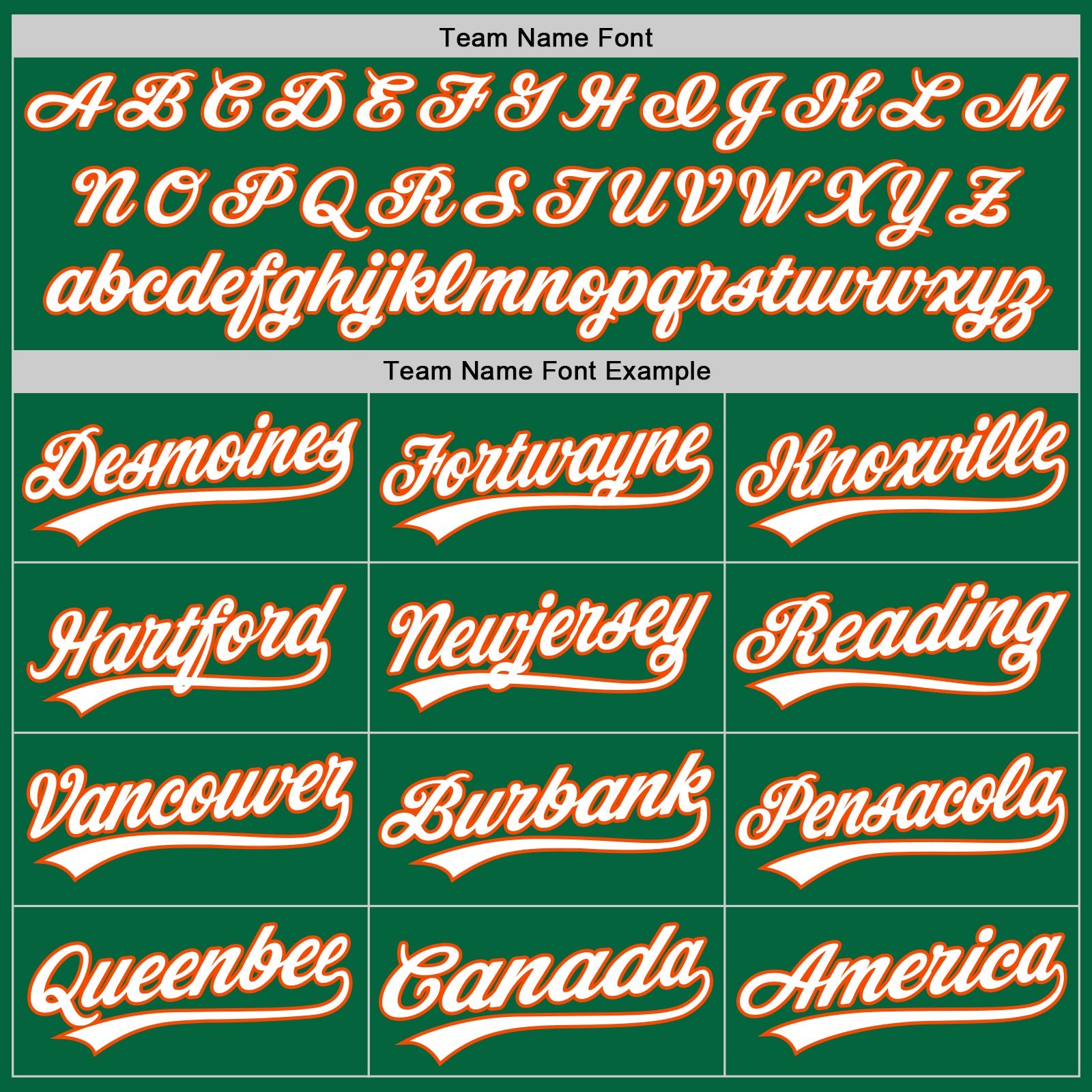 Custom Kelly Green White-Orange Authentic Baseball Jersey view 4