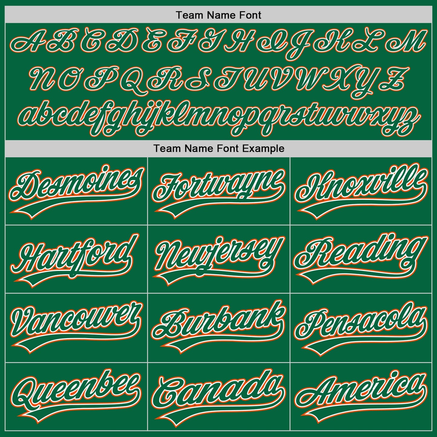 Custom Kelly Green White-Orange Authentic Baseball Jersey view 4