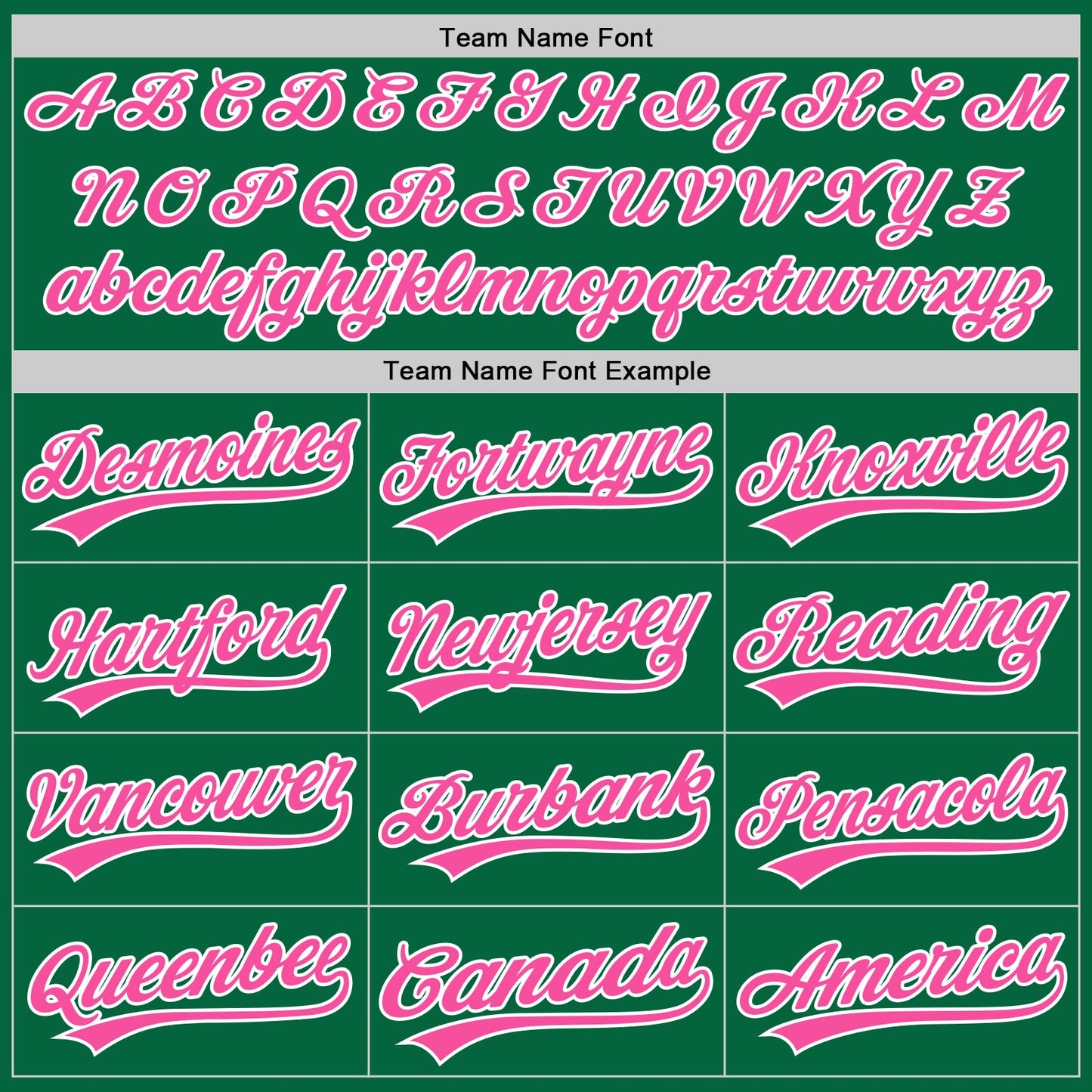 Custom Kelly Green Pink-White Authentic Baseball Jersey view 4