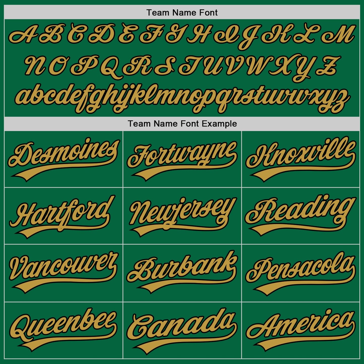Custom Kelly Green Old Gold-Black Authentic Baseball Jersey view 4