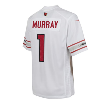 A.Cardinal #1 Kyler Murray Game Player Jersey - White Stitched American Football Jerseys - Main View
