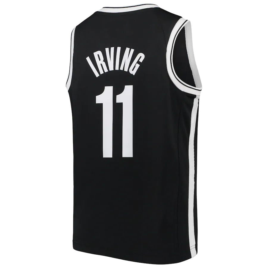B.Nets #11 Kyrie Irving Swingman Jersey  Icon Edition Black Stitched American Basketball Jersey - Main View