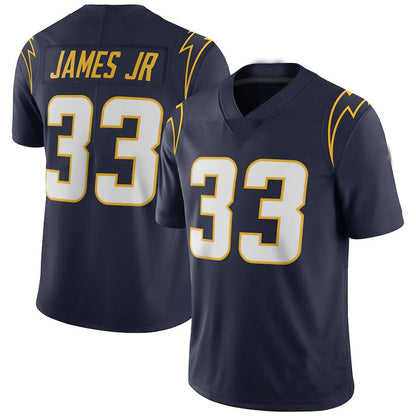 LA.Chargers #33 Derwin James Navy Alternate Vapor Limited Jersey Stitched American Football Jerseys - Main View
