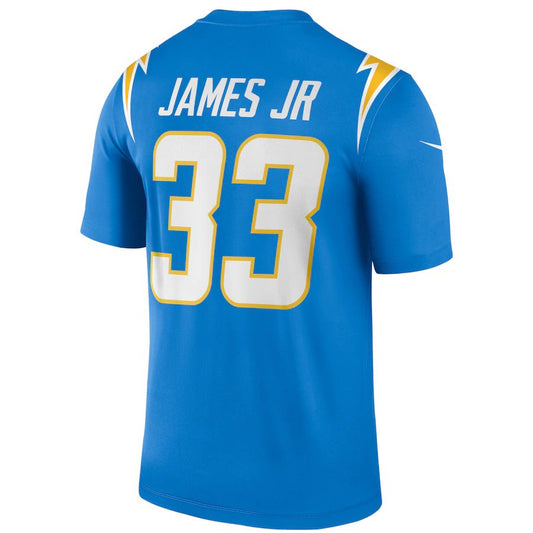 LA.Chargers #33 Derwin James Powder Blue Legend Jersey Stitched American Football Jerseys - Main View