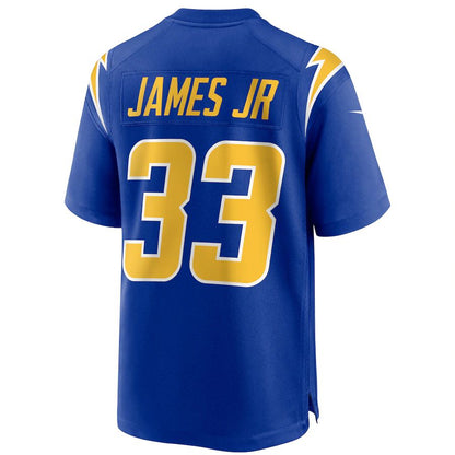 LA.Chargers #33 Derwin James Royal 2nd Alternate Game Jersey Stitched American Football Jerseys - Main View