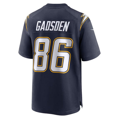 LA.Chargers #86 Oronde Gadsden Navy Alternate 2 Super Chargers Game Stitched American Football Jerseys - Main View