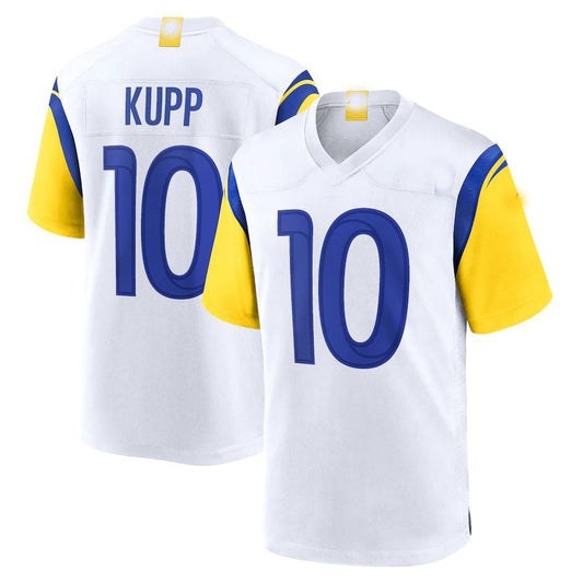LA.Rams #10 Cooper Kupp White Alternate Game Jersey Stitched American Football Jersey - Main View