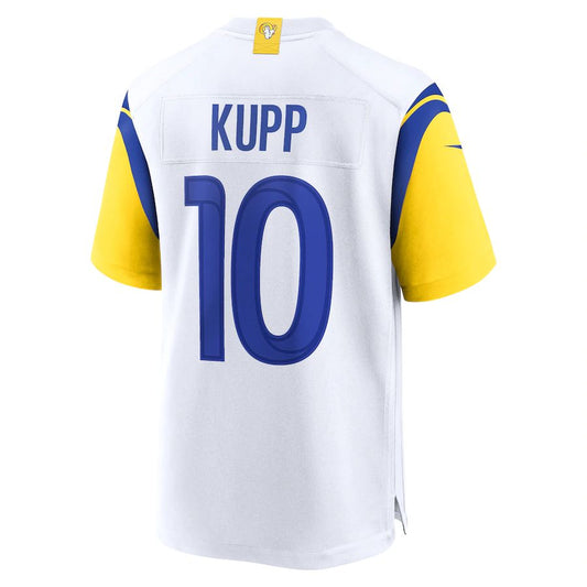 LA.Rams #10 Cooper Kupp White Alternate Player Game Jersey Stitched American Football Jersey - Main View