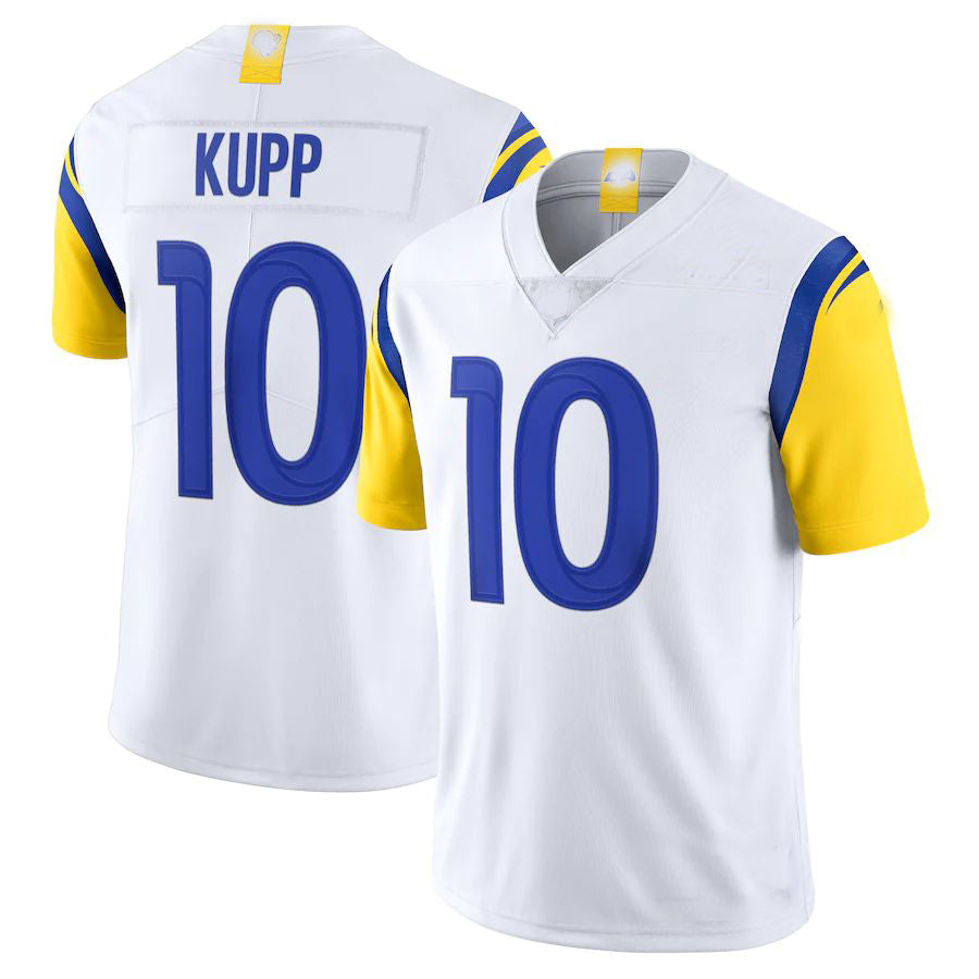 LA.Rams #10 Cooper Kupp White Alternate Vapor Limited Jersey Stitched American Football Jersey - Main View