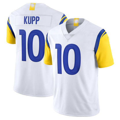 LA.Rams #10 Cooper Kupp White Alternate Vapor Limited Jersey Stitched American Football Jersey - Main View