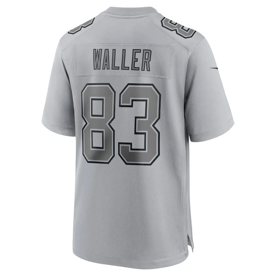 L.Raiders #83 Darren Waller Gray Atmosphere Fashion Game Jersey Stitched American Football Jerseys view 2
