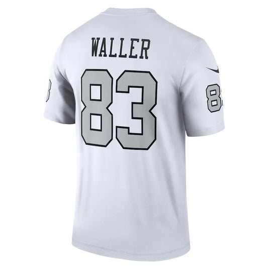 L.Raiders #83 Darren Waller White Alternate Legend Jersey Stitched American Football Jerseys - Main View