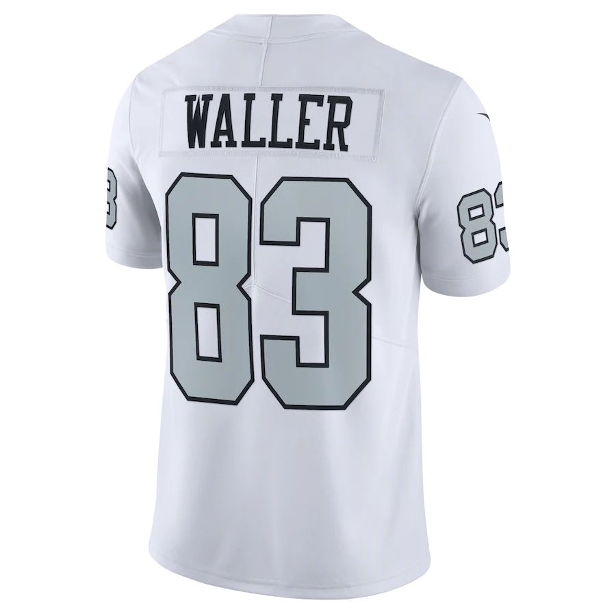 L.Raiders #83 Darren Waller White Alternate Vapor Limited Jersey Stitched American Football Jerseys - Main View
