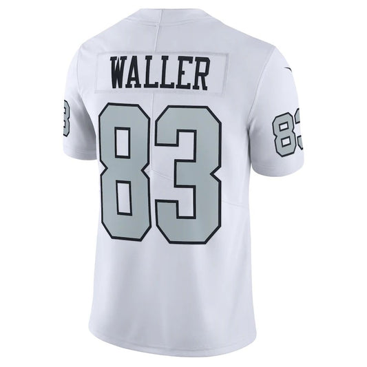L.Raiders #83 Darren Waller White Alternate Vapor Limited Jersey Stitched American Football Jerseys - Main View