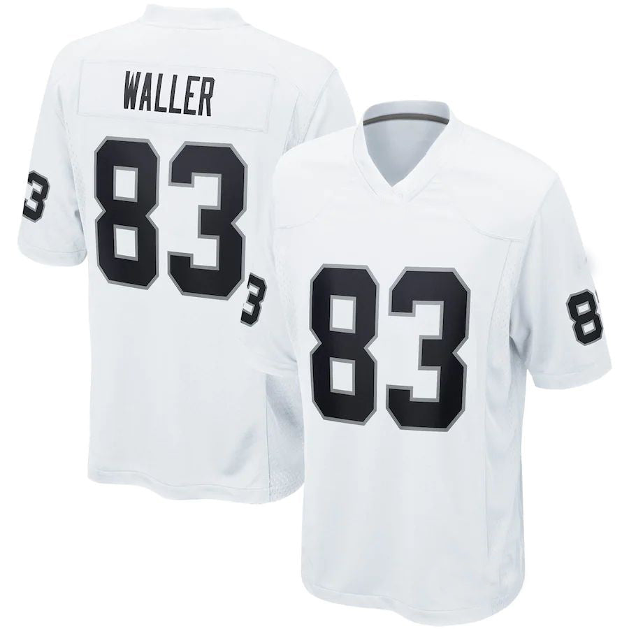 L.Raiders #83 Darren Waller White Game Jersey Stitched American Football Jerseys - Main View