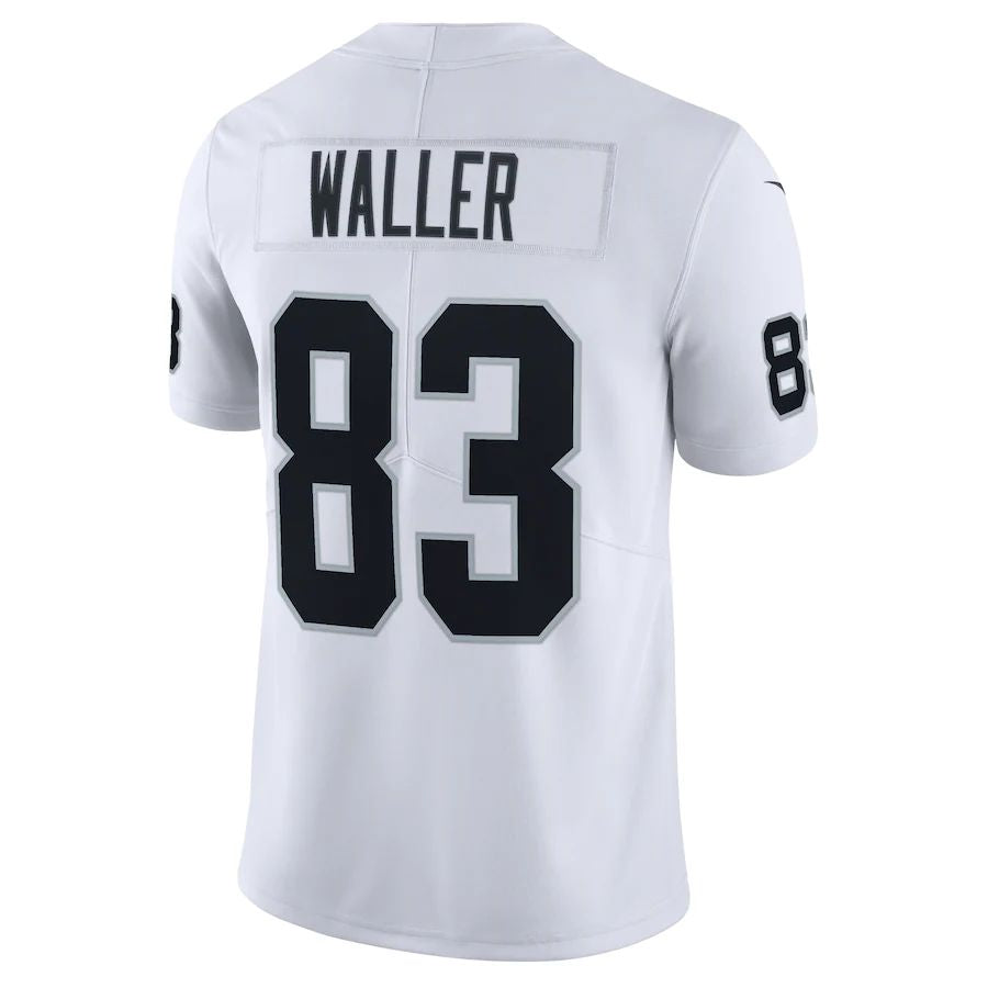 L.Raiders #83 Darren Waller White Vapor Limited Jersey Stitched American Football Jerseys - Main View