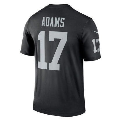 L.Raiders #17 Davante Adams Black Legend Jersey Stitched American Football Jerseys - Main View