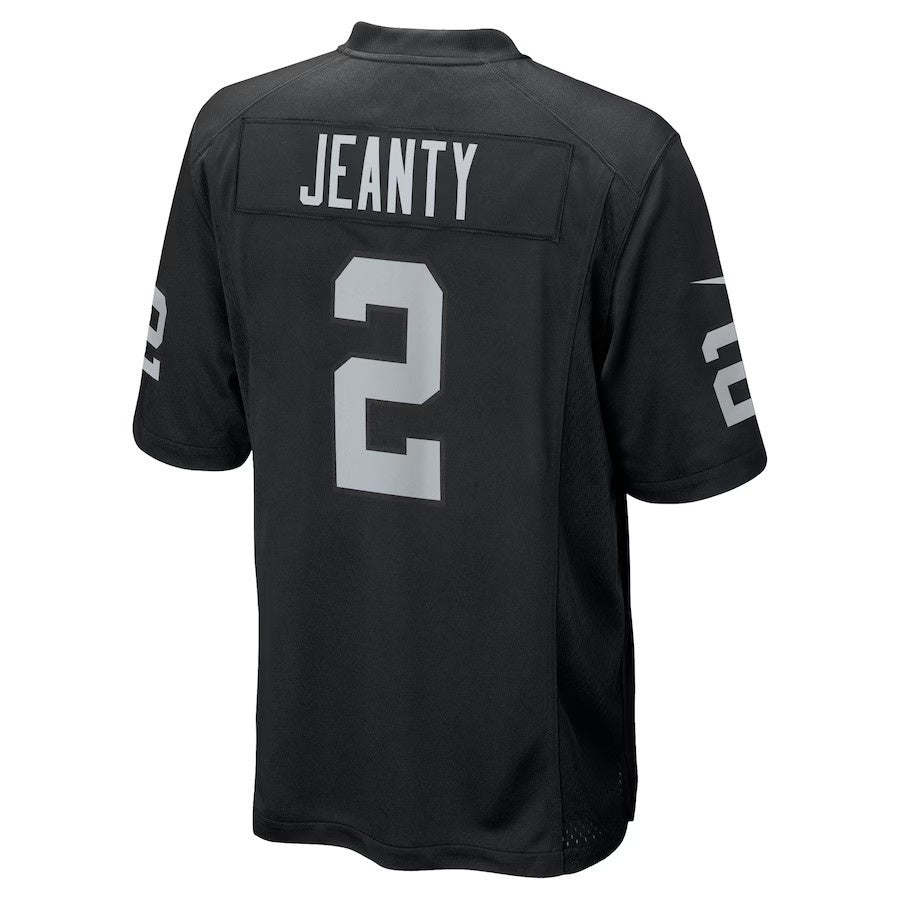 LV.Raiders #2 Ashton Jeanty Black Team Limited Stitched American Football Jerseys - Main View
